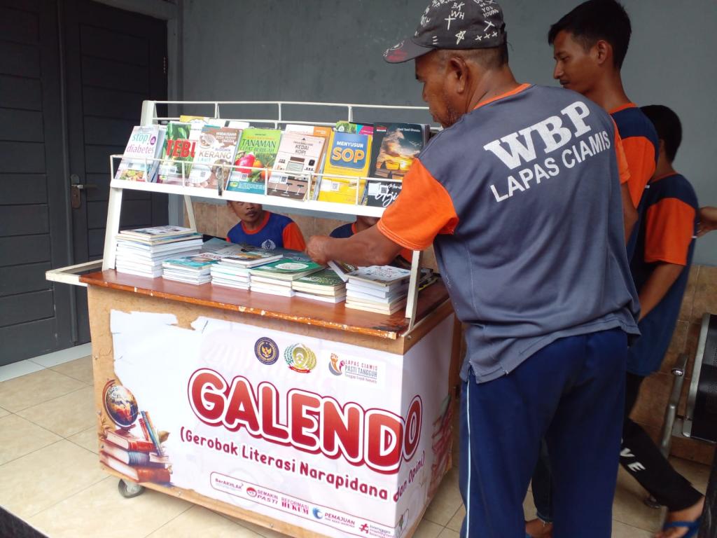 Lapas Kelas IIB Ciamis Luncurkan Galendo, Inovasi Literasi untuk Warga Binaan