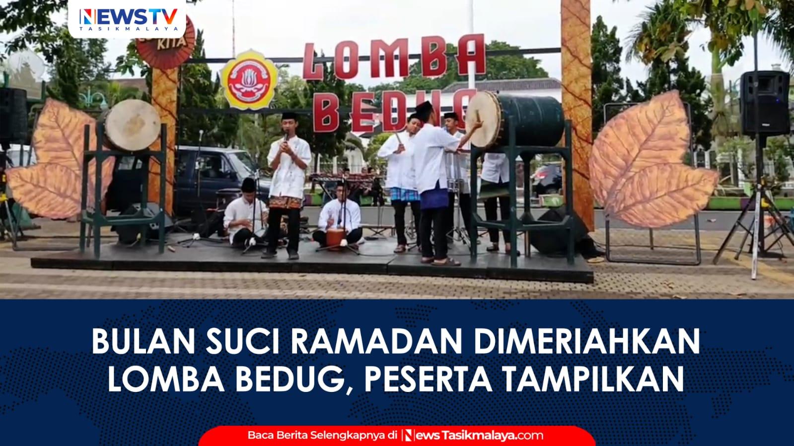 VIDEO: Lomba Bedug Meriahkan Ramadan di Ciamis, Peserta Tampilkan Kreativitas Inovatif
