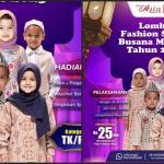 Bakal ada Lomba Fashion Show Busana Muslim Aanak RA/TK di Plaza Asia Tasikmalaya, Simak Informasinya!
