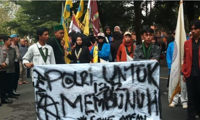 Mahasiswa Kota Banjar Gelar Aksi Solidaritas untuk Affan, Tuntut Kapolri Dicopot