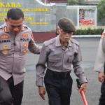 Masro, Sukarelawan Pengatur Lalu Lintas di Ciamis Dapat Apresiasi dari Polres