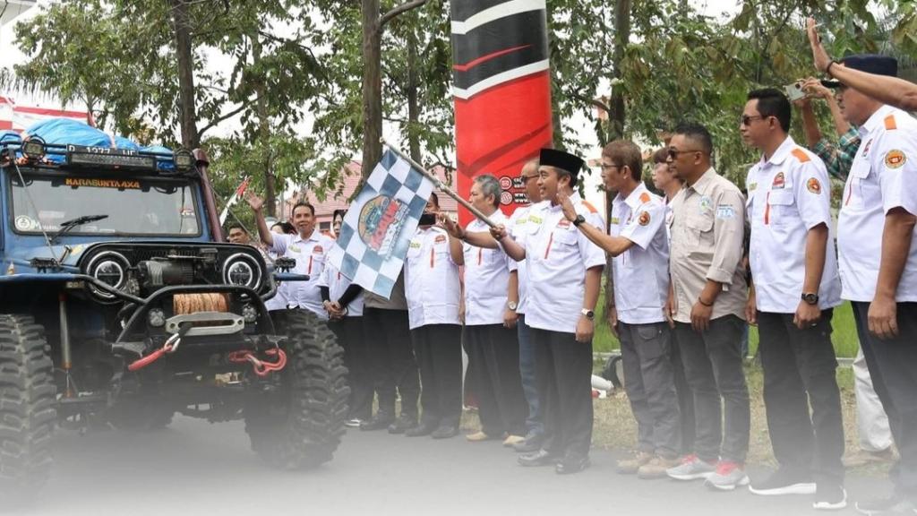 Moh. Zen Lepas Peserta West Java Adventure Offroad: Upaya Nyata Promosikan Potensi Wisata di Tasikmalaya
