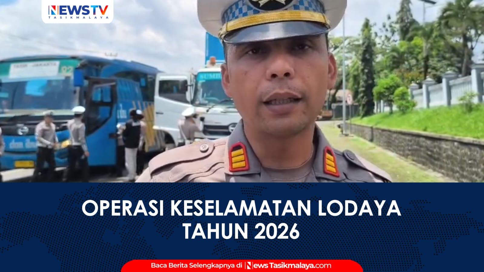 VIDEO: Penjelasan Kasat Lantas Polres Tasikmalaya Kota AKP Riki Kustiawan Terkait Pelaksanaan Operasi Keselamatan Lodaya 2026