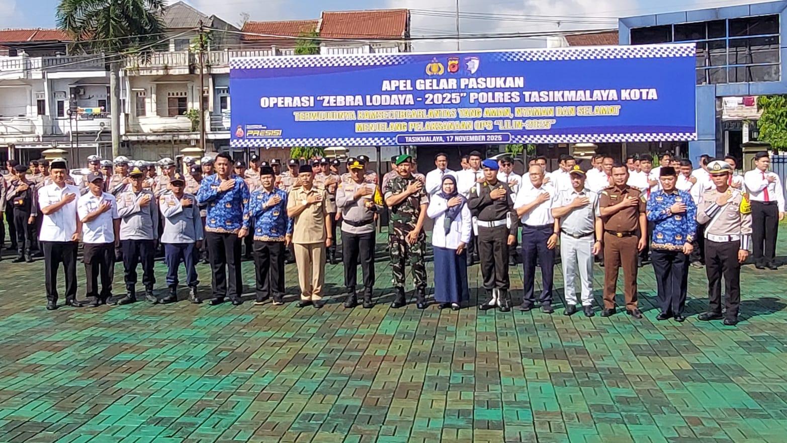 Operasi Zebra Lodaya 2025 Jelang Nataru, Kapolres: Minimalisir Angka Kecelakaan dan Tingkatkan Kesadaran Berlalu Lintas