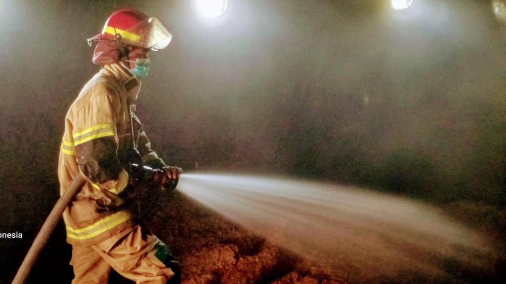 Pabrik Pengolahan Kayu di Ciamis Nyaris Ludes Terbakar