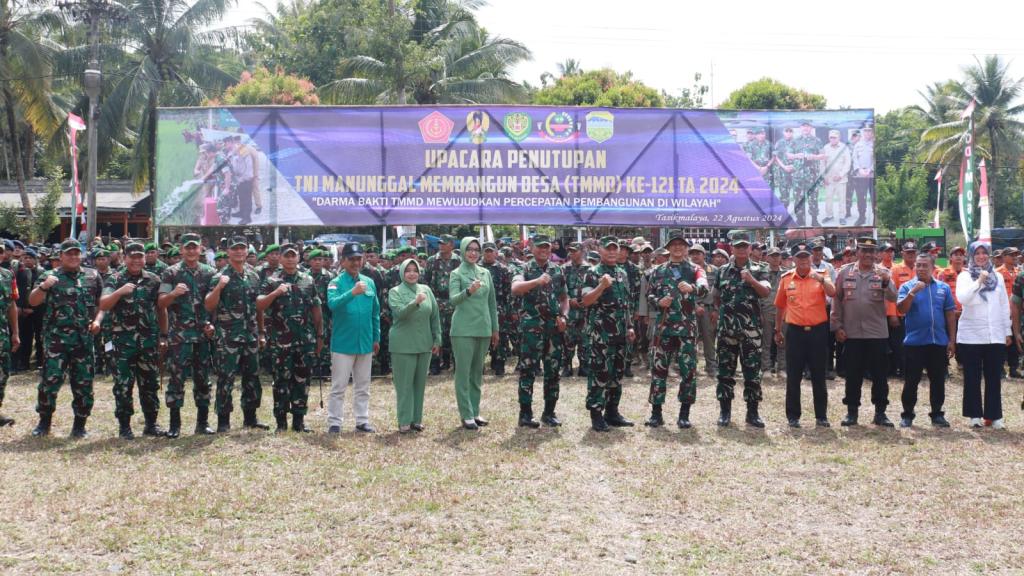 Penutupan TMMD Ke-121 di Tasikmalaya, Bukti TNI Dorong Percepatan Pembangunan Desa