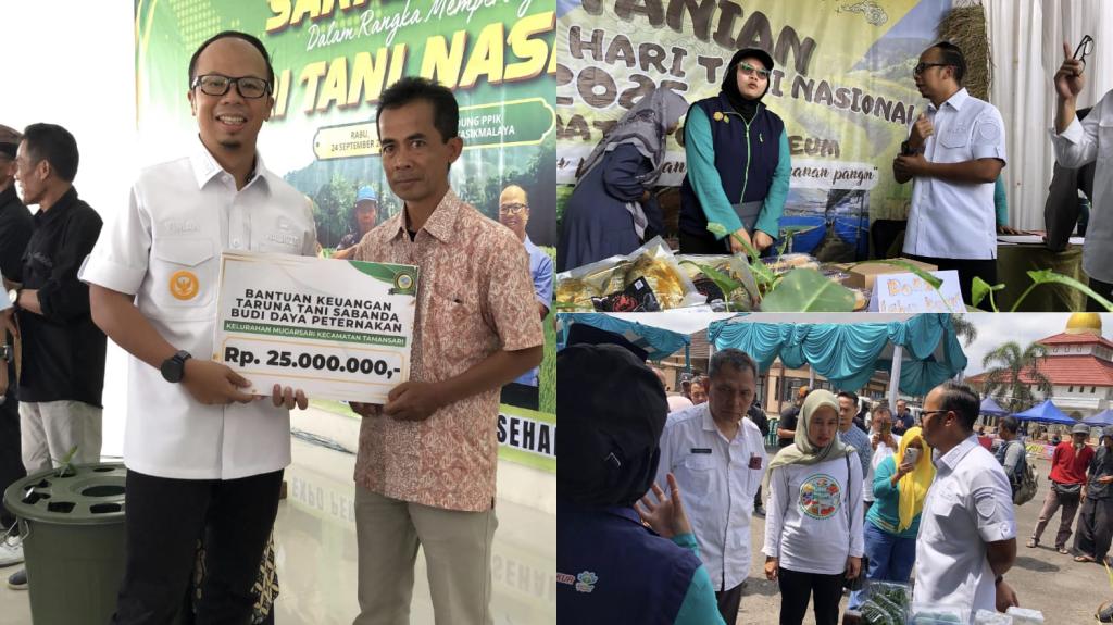 Peringati Hari Tani Nasional ke-65, Pemkot Tasikmalaya Salurkan Bantuan Nyata untuk Petani
