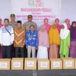 Peringati HKGB ke-73, Polres Tasikmalaya Kota Gelar Bakti Sosial Berbagi Sembako untuk Warga