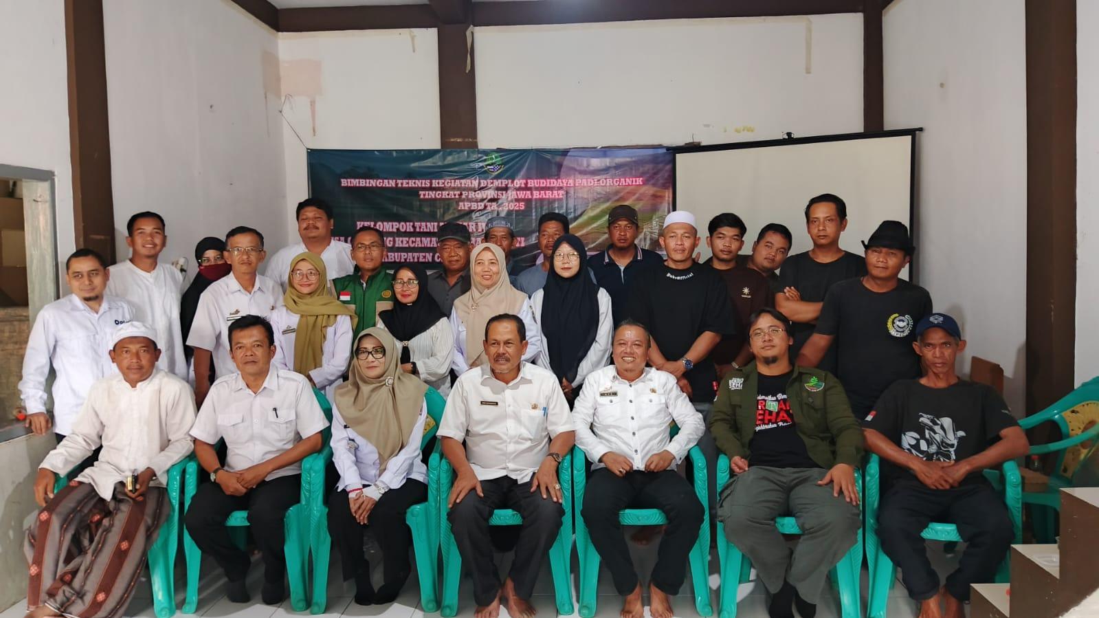 Perkuat Pertanian Organik dan Kemandirian Desa, Petani Cijulang Ikuti Bimtek Demplot Padi Sehat