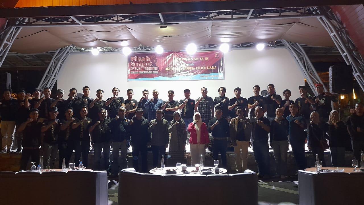 Pisah Sambut Kasat Reskrim Polres Tasikmalaya Kota, AKP Fetrizal Dinilai Sosok Pemimpin yang Baik