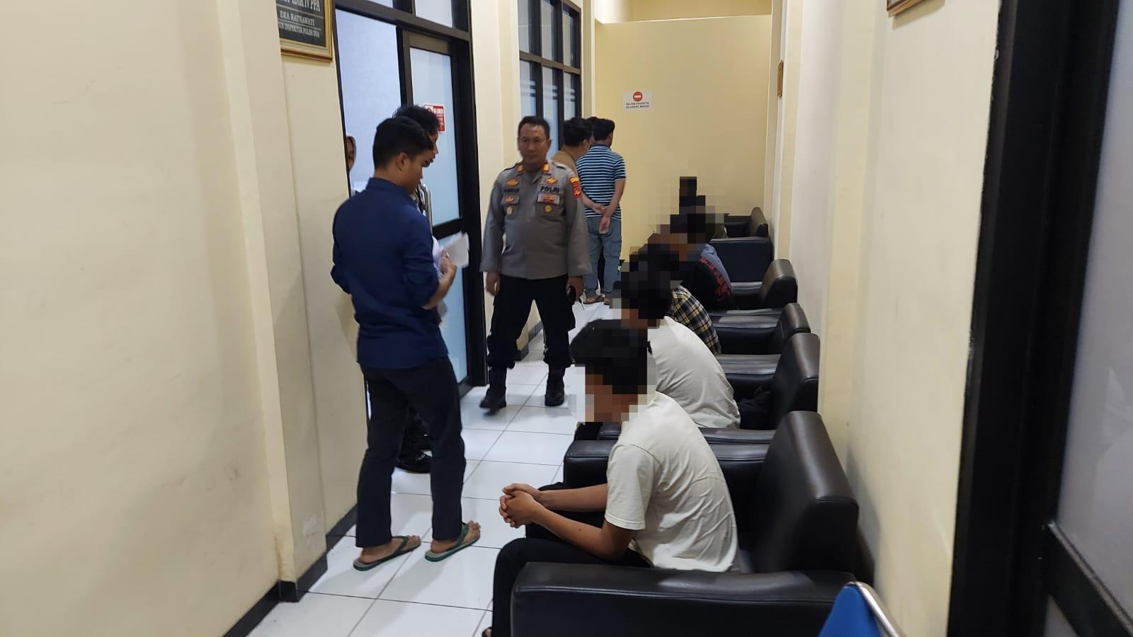 Polisi Amankan Gerombolan Bermotor yang Serang Warga hingga Terluka di Jalan Mashudi Tasikmalaya