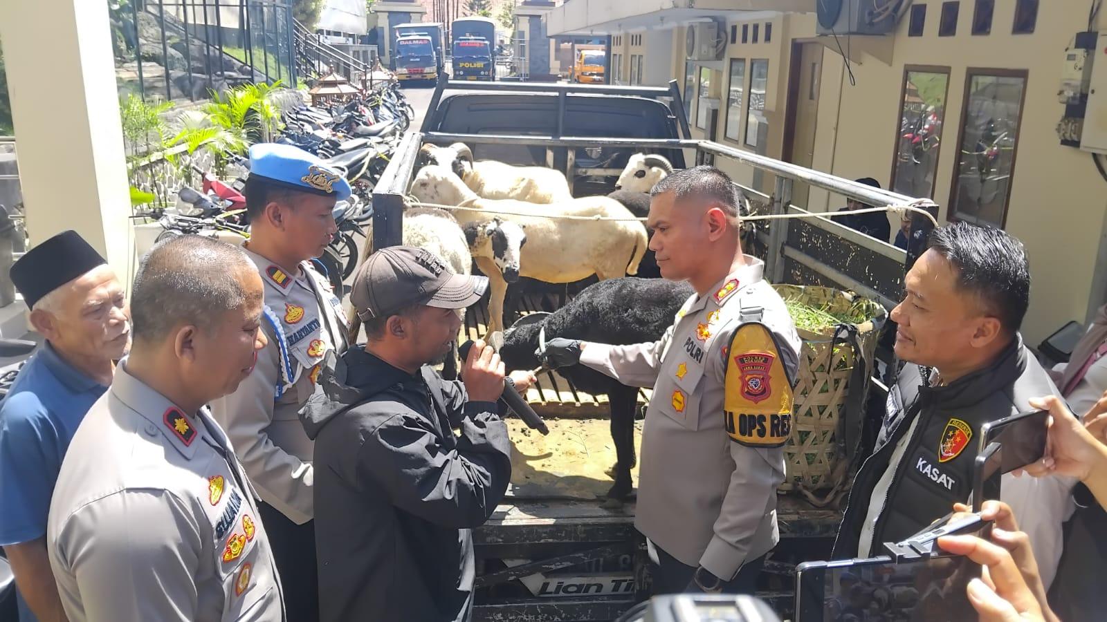 Polisi Tangkap Pelaku Pencurian Enam Kambing di Ciamis, Dua Pelaku Lain Masih Buron