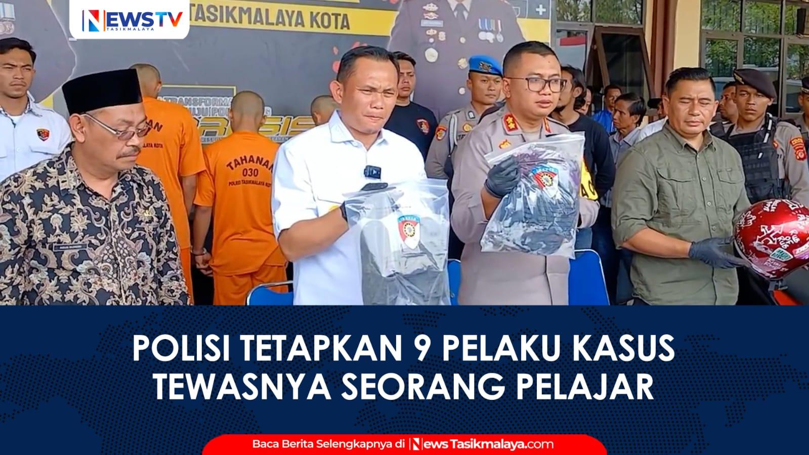 VIDEO: Polisi Tetapkan 9 Tersangka Kasus Kematian Pelajar di Jalan Letjen Mashudi, 6 di Antaranya Masih di Bawah Umur