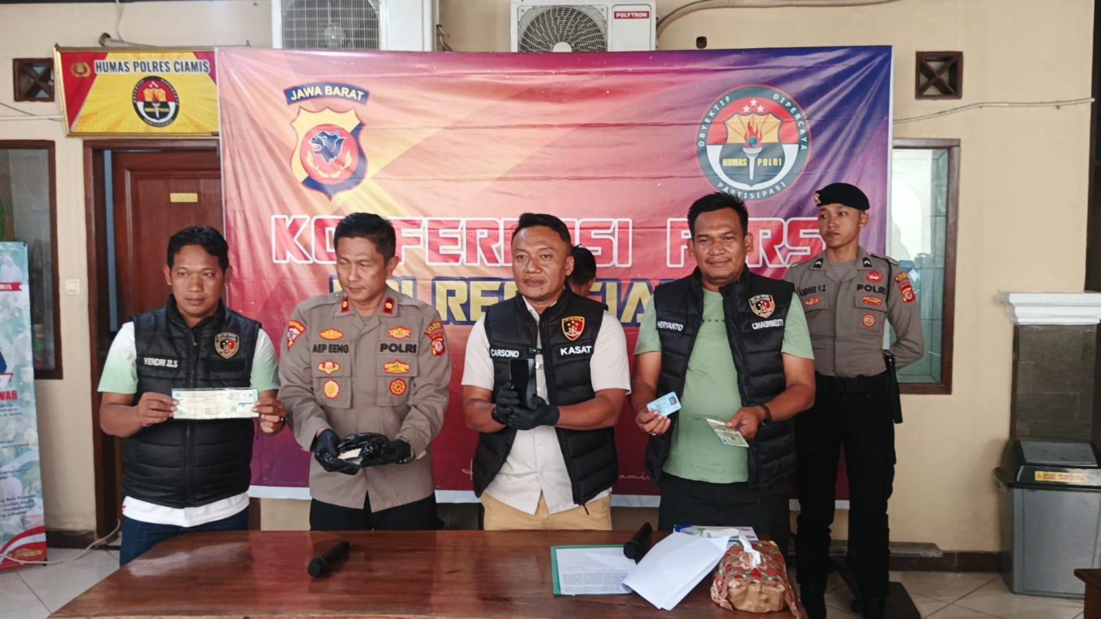 Polres Ciamis Bongkar Penipuan Beras Modus Program MBG, Satu Pelaku Jadi DPO