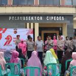 Polres Tasikmalaya Kota Bagikan Sembako dalam Rangka Hari Bhayangkara ke-79