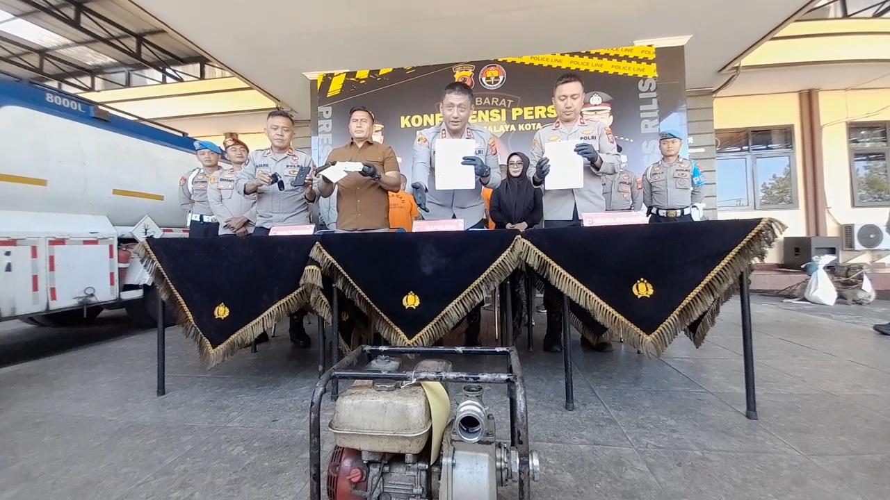 Polres Tasikmalaya Kota Ungkap Dugaan Penyalahgunaan Solar Bersubsidi, 3 Orang Diamankan