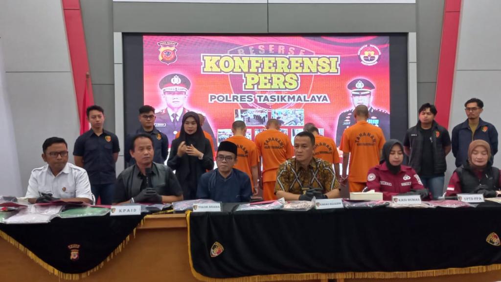 Polres Tasikmalaya Ungkap 5 Kasus Kekerasan Seksual Terhadap Anak di Bawah Umur