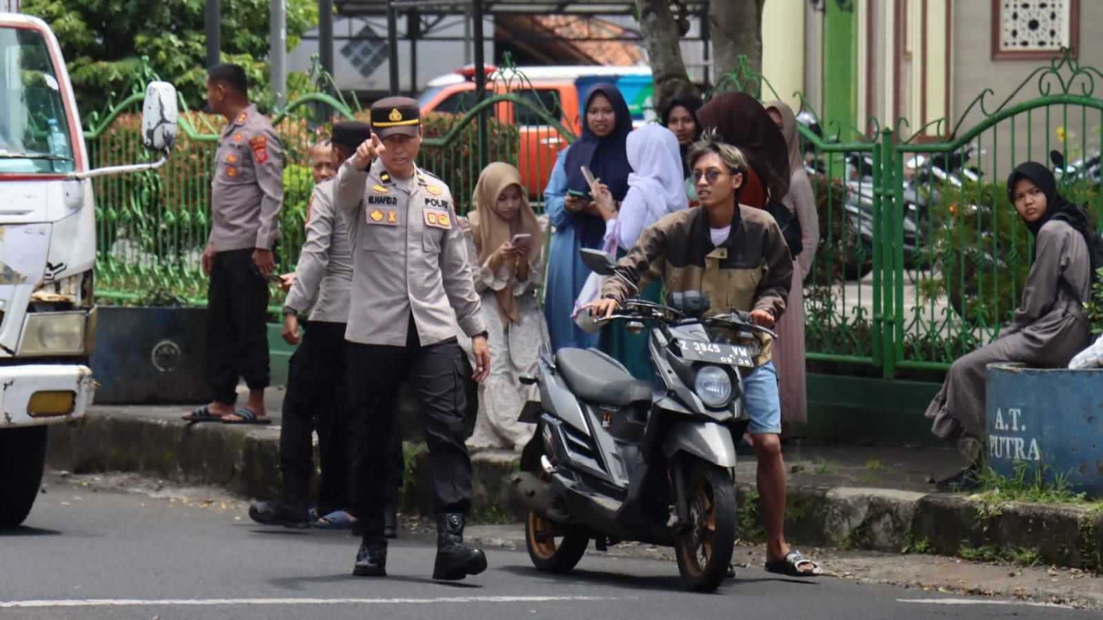 Polsek Kawali Ciamis Perketat Patroli Keamanan Selama Ramadan, Puluhan Pelanggar Ditindak