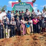 Polsek Puspahiang Tasikmalaya Tanam Jagung di Lahan Desa untuk Dukung Ketahanan Pangan Nasional