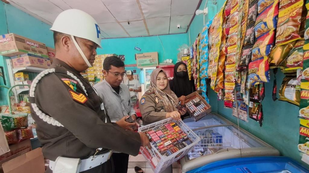 Ratusan Ribu Batang Rokok Ilegal Diamankan Tim Gabungan di Tasikmalaya
