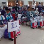 Sambut Kepulangan Jamaah Haji Kloter 19 JKS, PPIH Ciamis Siapkan Ambulans untuk Jamaah yang Sakit