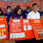 Satnarkoba Polres Tasikmalaya Ungkap Peredaran Tembakau Sintetis, Tiga Tersangka Diamankan