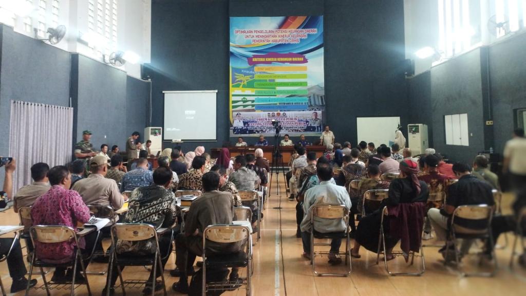 Satpol PP Ciamis Gelar Forum Konsultasi Publik untuk Tingkatkan Pelayanan Berbasis Digital