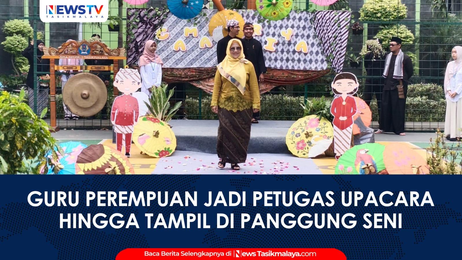 VIDEO: Semarak Hari Kartini 2026 di SMAN 5 Kota Tasikmalaya, Guru Perempuan Jadi Petugas Upacara hingga Tampil di Panggung Seni