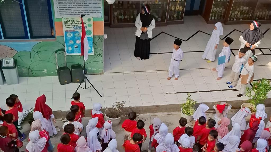 RARAMEAN, Semarak Peringatan HUT ke-79 RI di RA Raihan Persis 27 Tasikmalaya