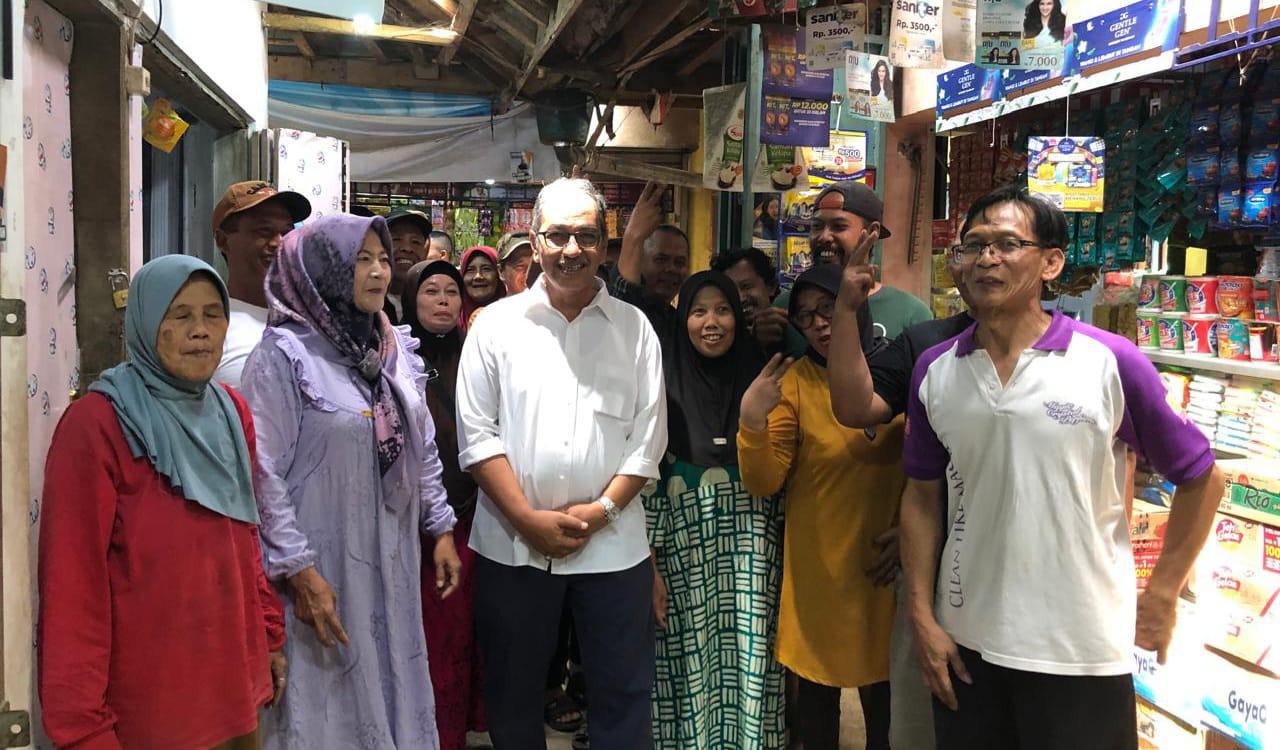 Serap Aspirasi Warga, Cawalkot Tasikmalaya Ivan Dicksan Blusukan ke Kios Mandiri Ciherang