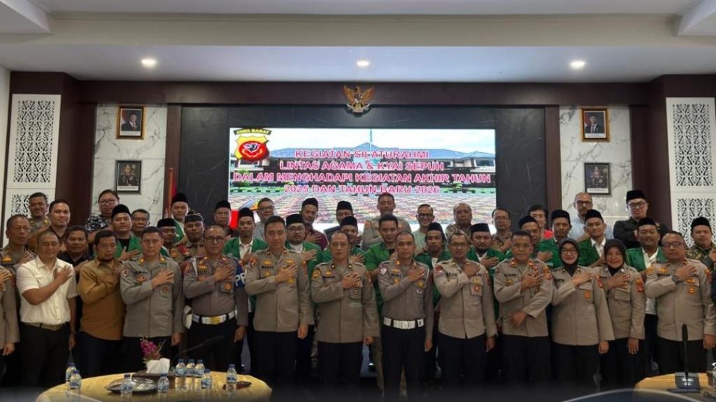Silaturahmi Lintas Agama, Langkah Polres Tasikmalaya Kota Ciptakan Akhir Tahun Kondusif