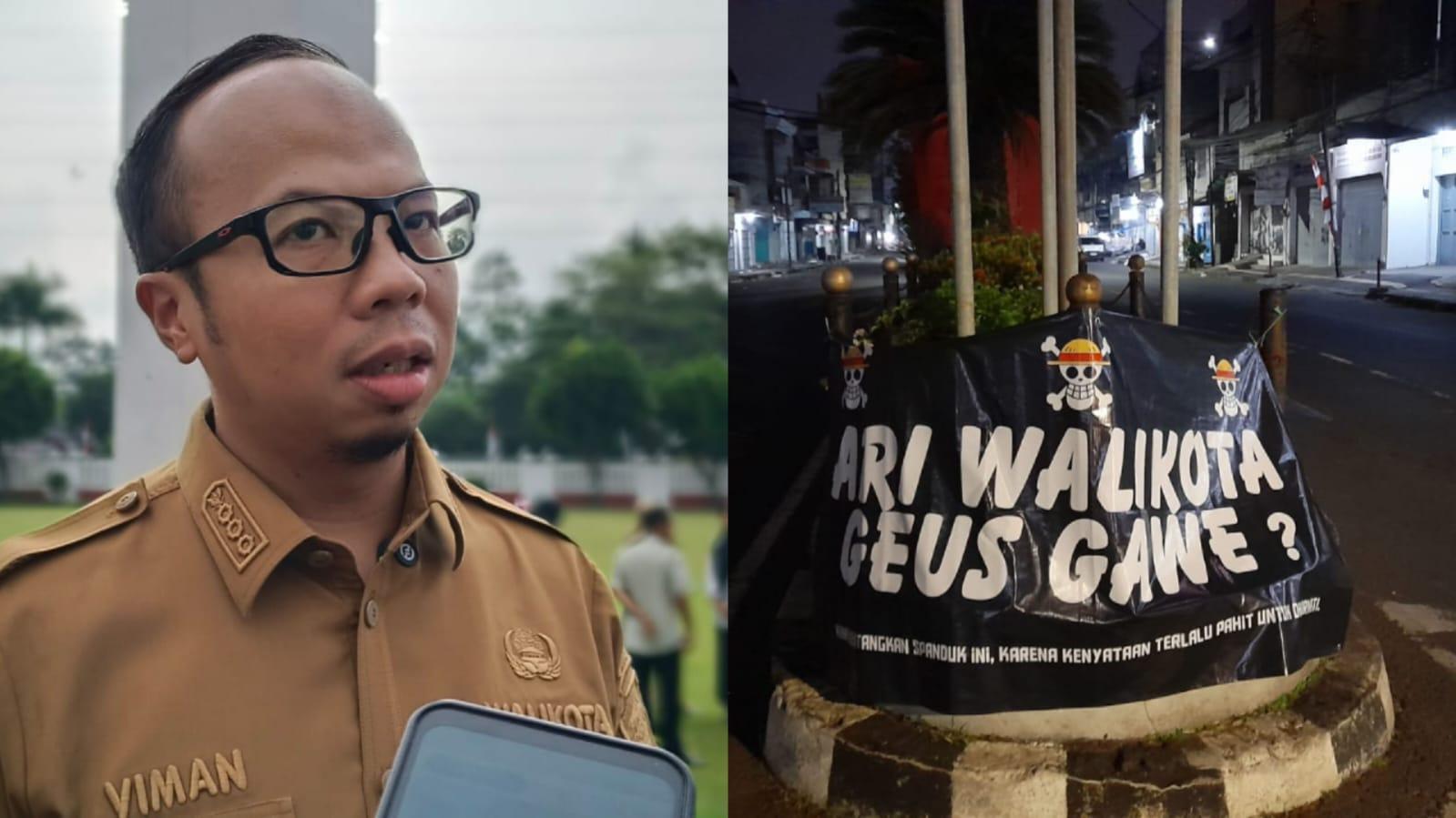 Spanduk Kritikan untuk Wali Kota Tasikmalaya Beredar, Viman: Fokus Aja Kerja Nyata