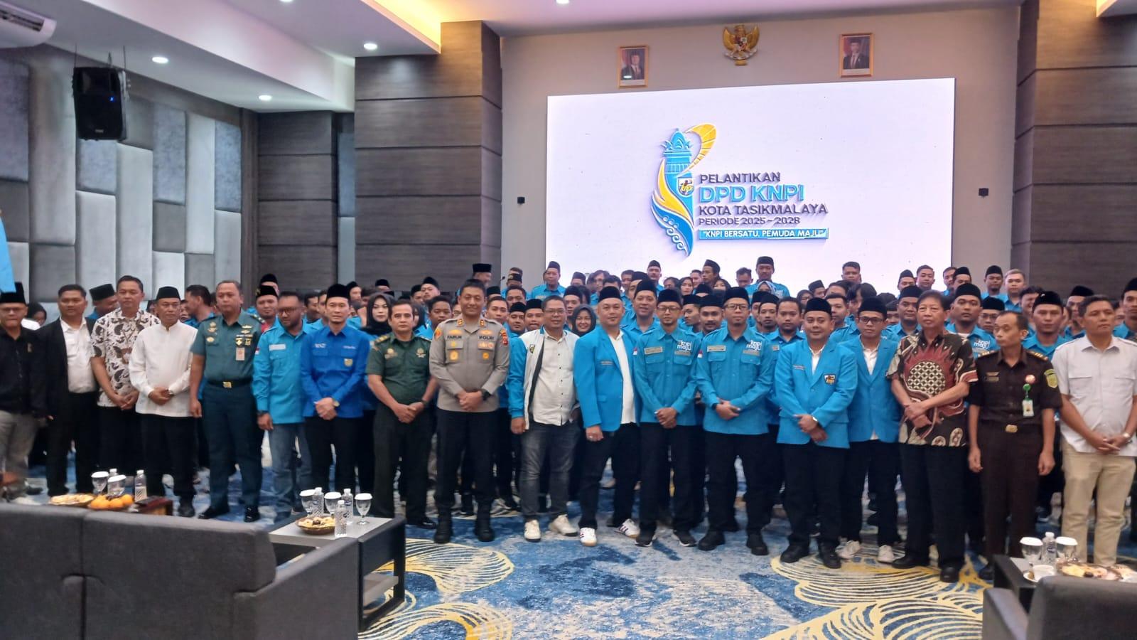 Usai Dilantik, DPD KNPI Kota Tasikmalaya Luncurkan Satgas Geng Motor