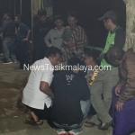 Warga Saksikan Detik-detik Pria Diduga Lompat ke Sungai Ciwulan di Jembatan Tonjong Tasikmalaya