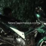 Ini Motor yang Ditinggalkan AH Sebelum Lompat ke Sungai Ciwulan di Jembatan Tonjong Tasikmalaya