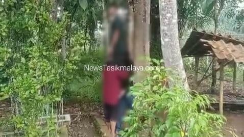 Geger! Warga Manonjaya Tasikmalaya Ditemukan Tewas Tergantung di Pohon Kemiri Dekat Makam